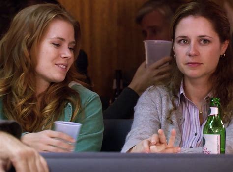 amy adams jenna fischer|the office booze cruise episode.